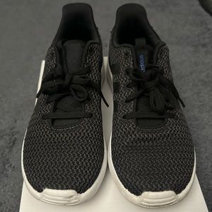 Adidas- CloudFoam (Black and White) knit material